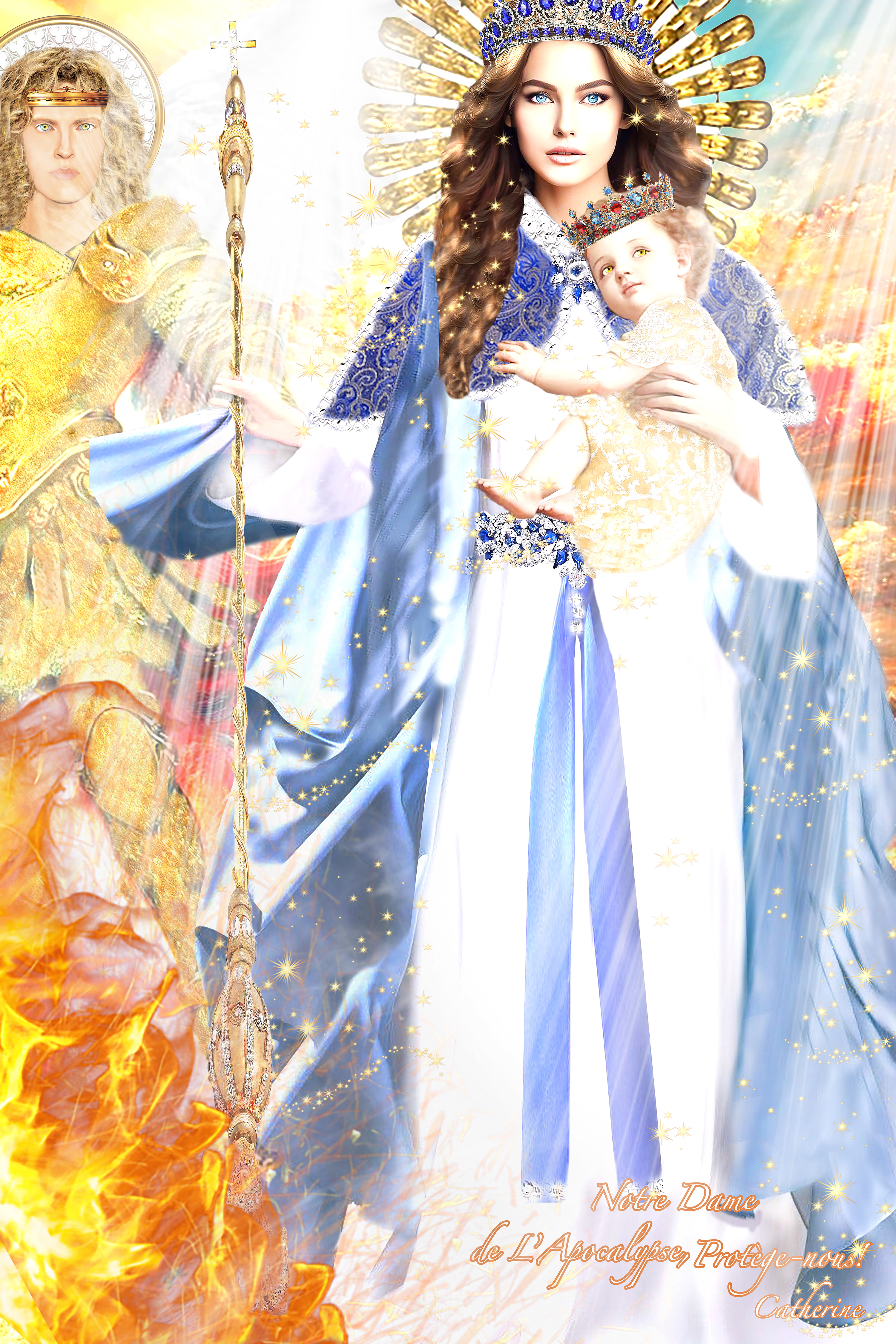 Cathdad créations Notre Dame de L’Apocalypse